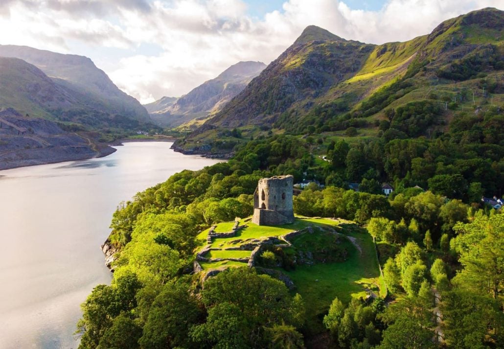 Dolbadarn Castle - Llanberis Pass - Wales, UK.