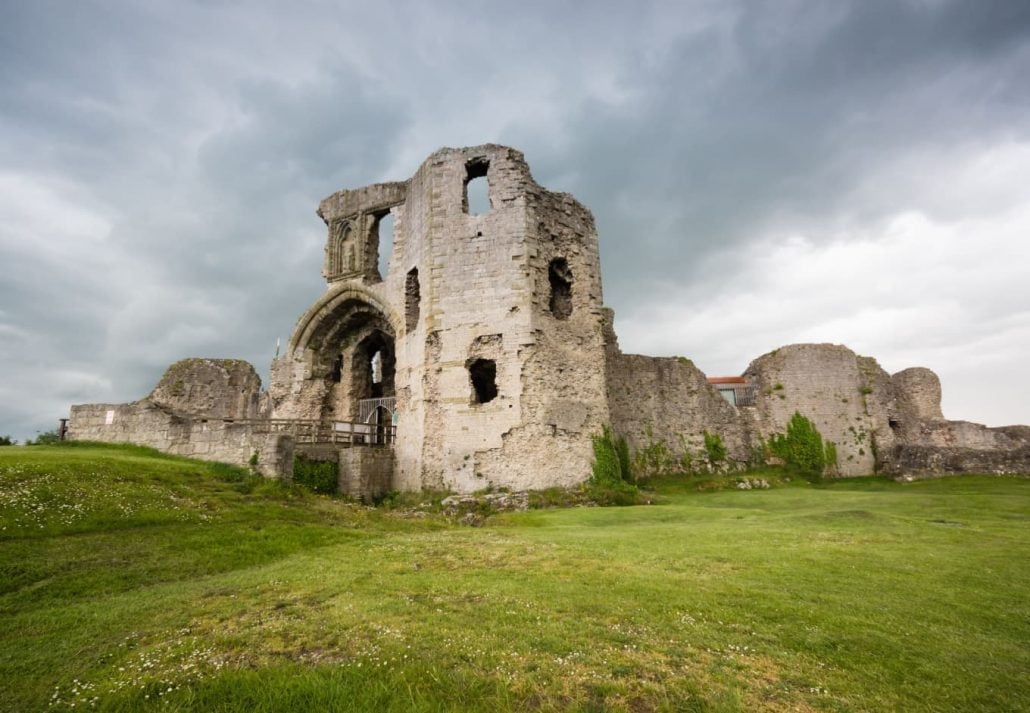 Denbigh Castle, Wales, UK.