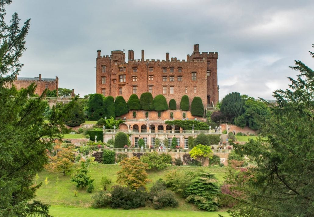 Powis Castle, Wales, UK.