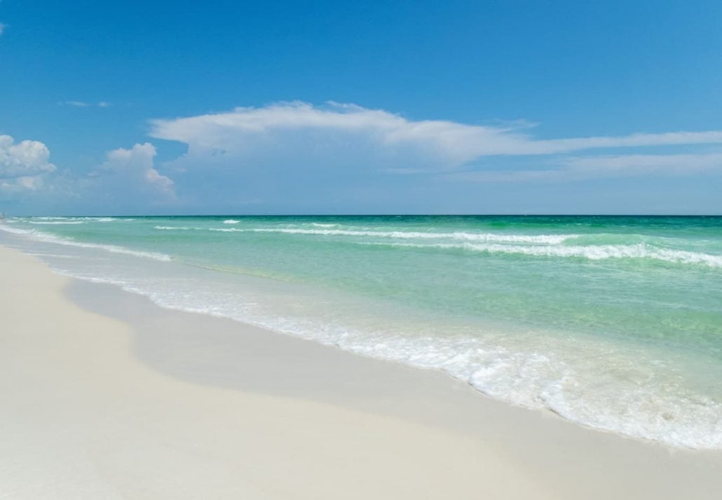 Henderson Beach State Park, Emerald Coast, Florida.