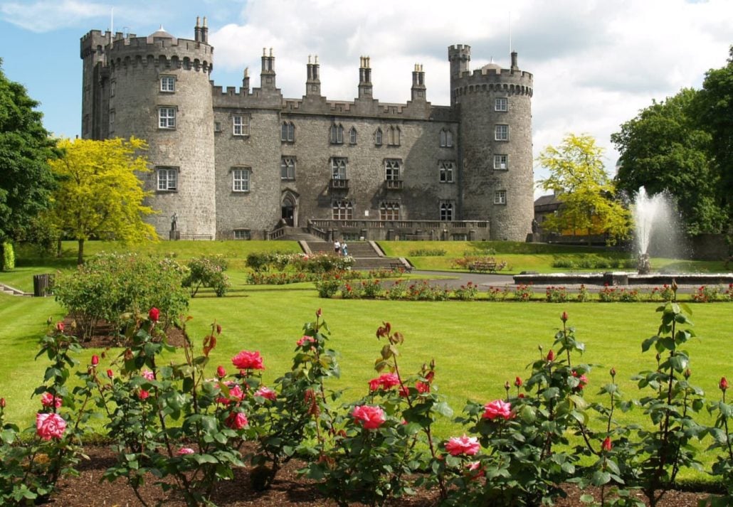Kilkenny Castle, in Ireland, UK.