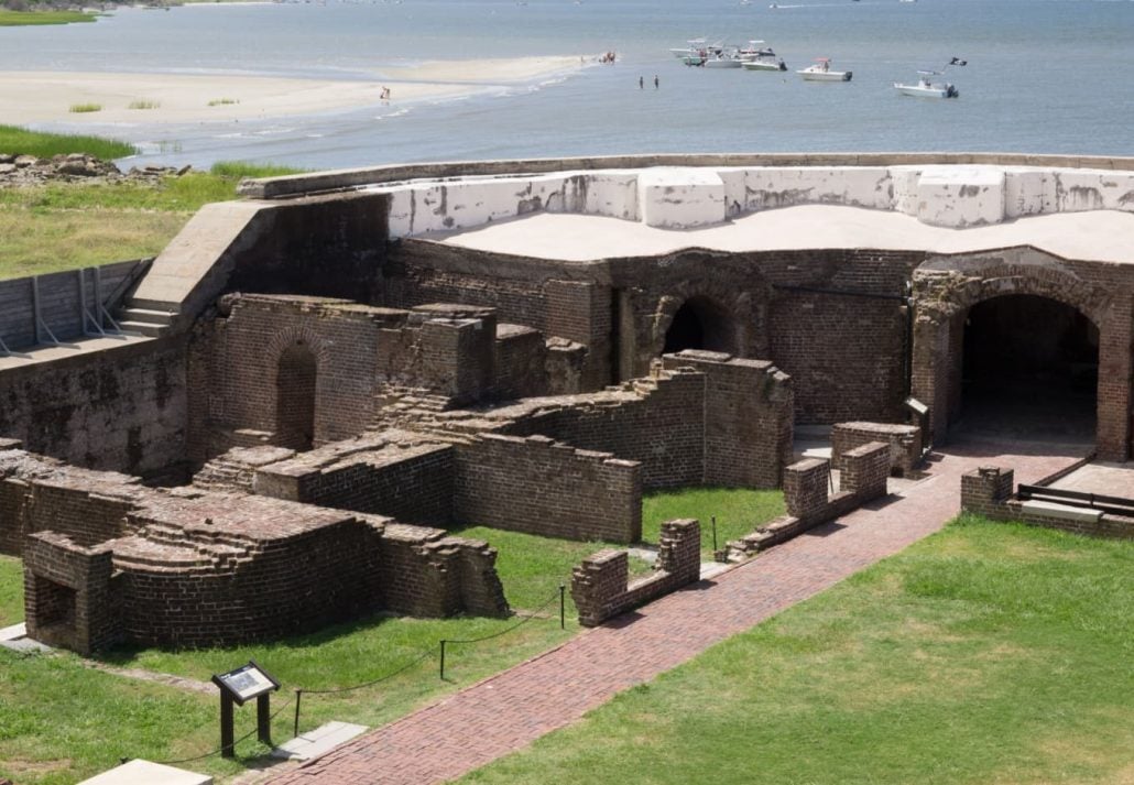 Fort Sumter National Monument, Charleston, SC, USA.