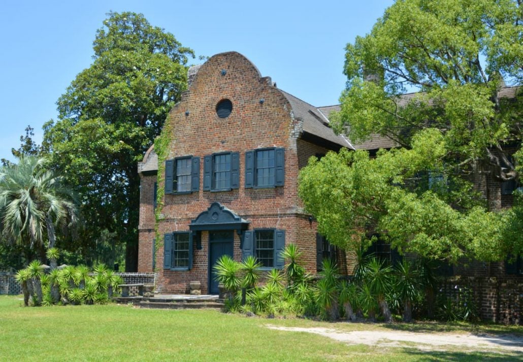 Main house Middleton Place, Charleston, South Carolina.