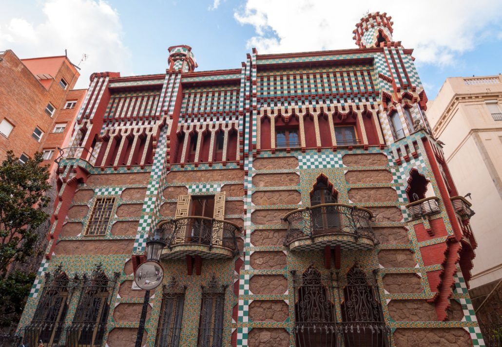 Casa Vicens, in Barcelona, Spain.