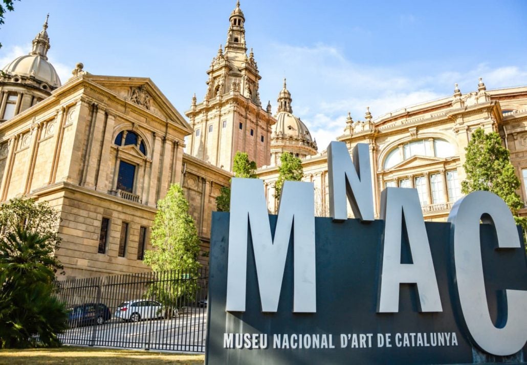  Museu Nacional d'Art de Catalunya, in Barcelona, Spain.