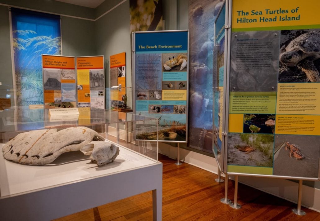 an exhibition at Coastal Discovery Museum